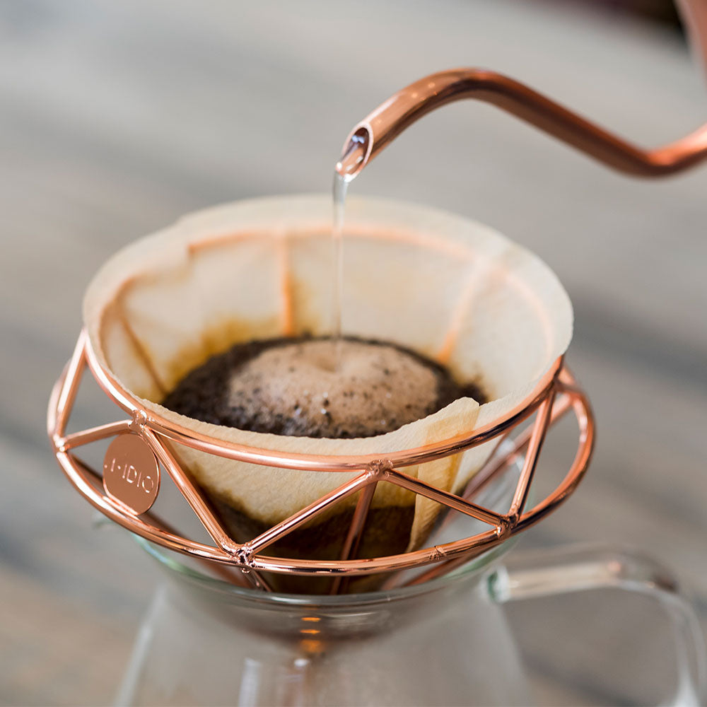 Diamond Wireframe Pour Over Coffee Dripper