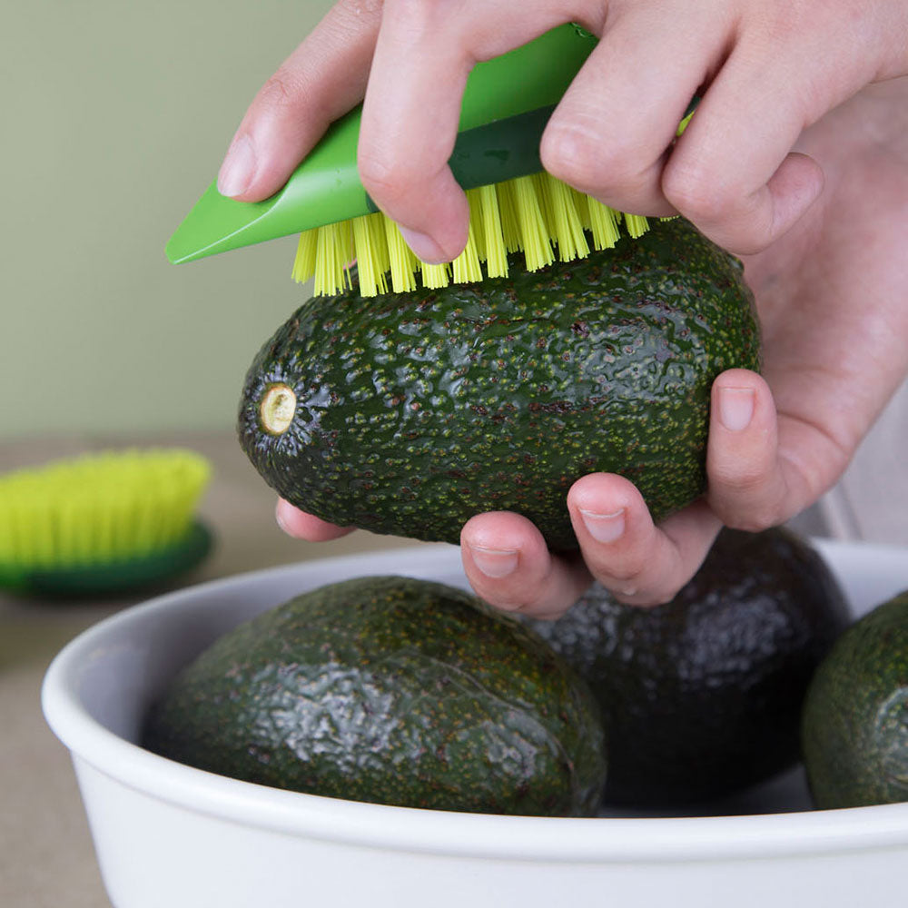 Veggie Brush & Scrape - vegetable and avocado brush