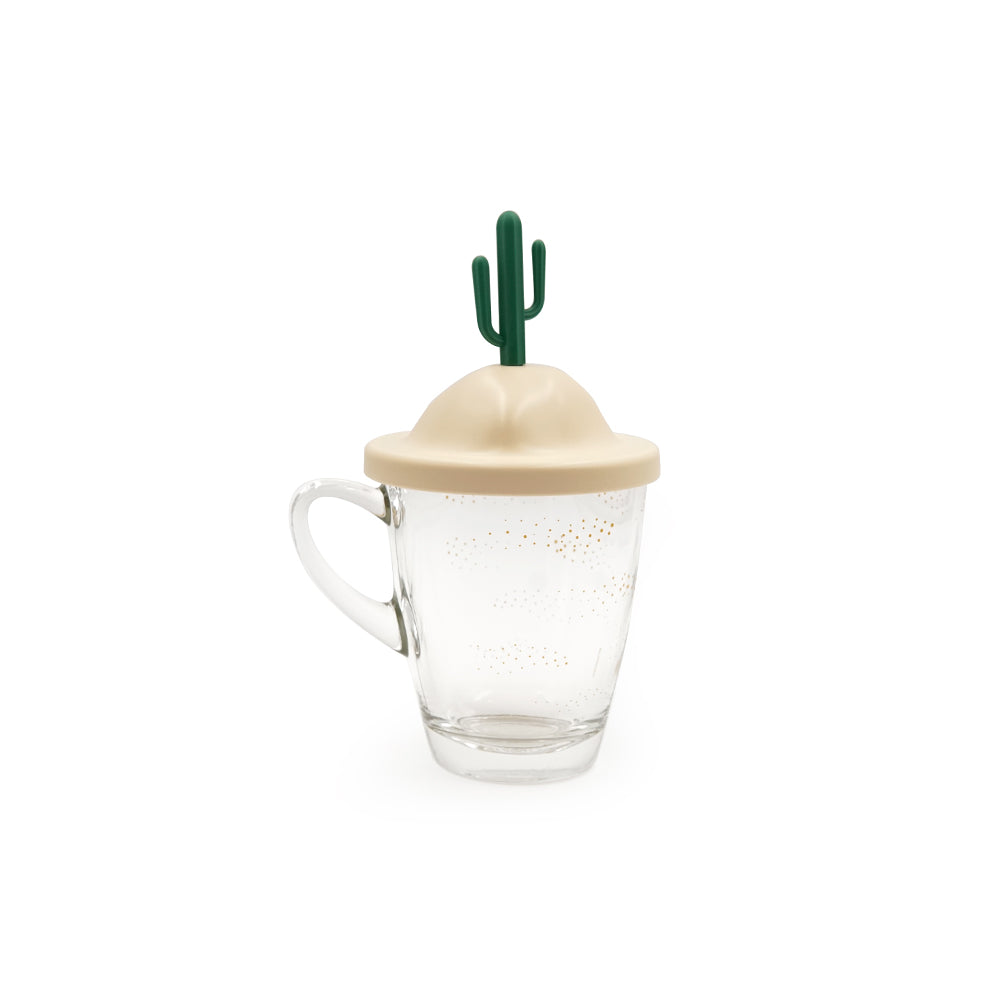 All Seasons Glass Mug and Lid/Holder (Summer)