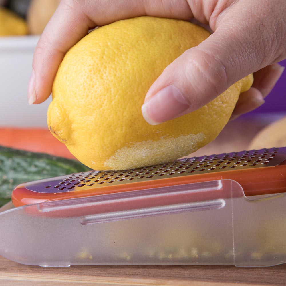 Grate & Pour - zester/grater with container