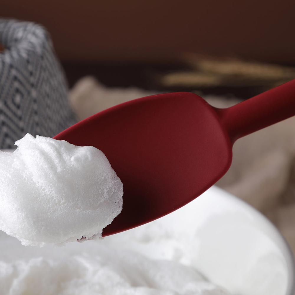 Mix & Measure Silicone Spoon - with adjustable measuring spoon