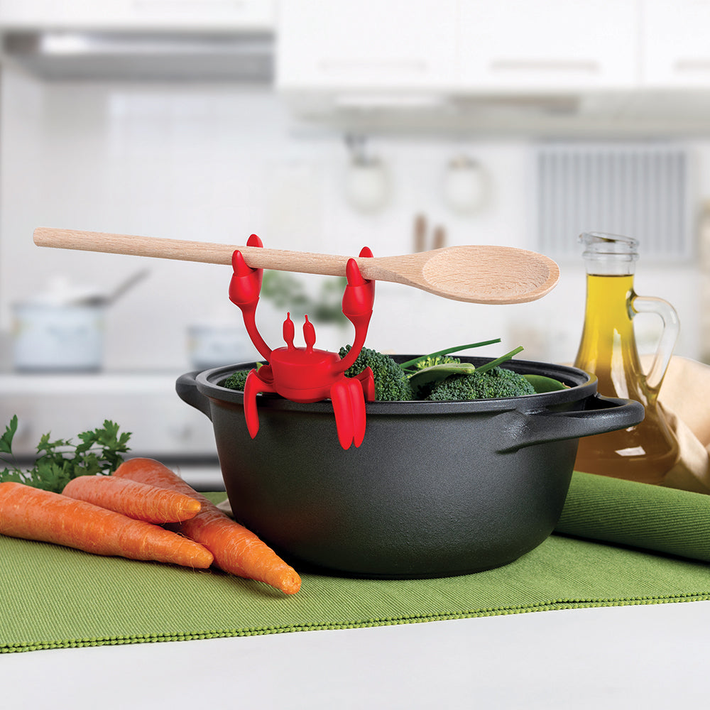 Red - Spoon Holder and Steam Releaser