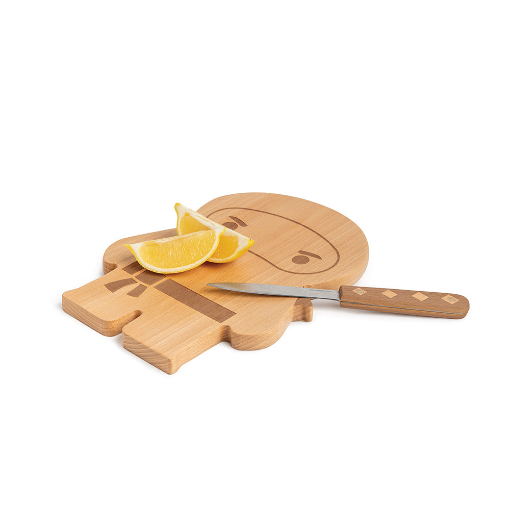 Ninja Board - Wooden Cutting Board and Knife Set