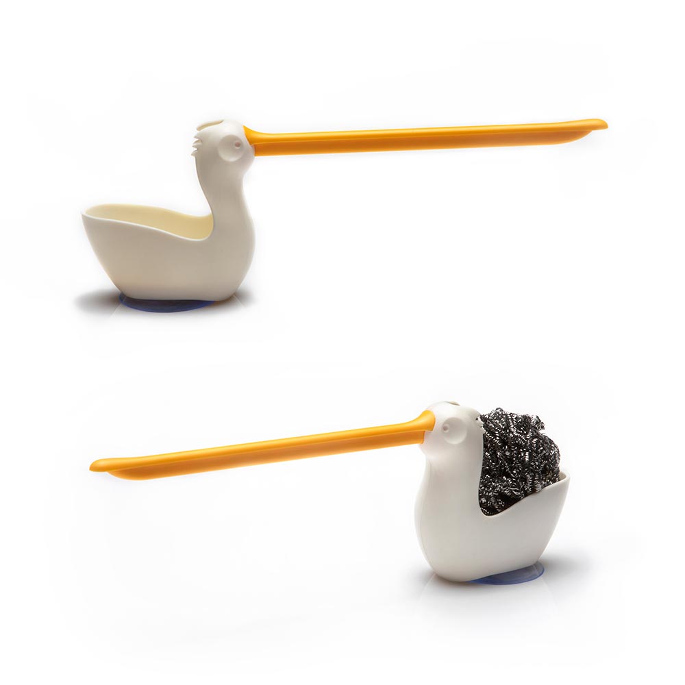 Pelix Pelican - Dishcloth and and Sponge Holder