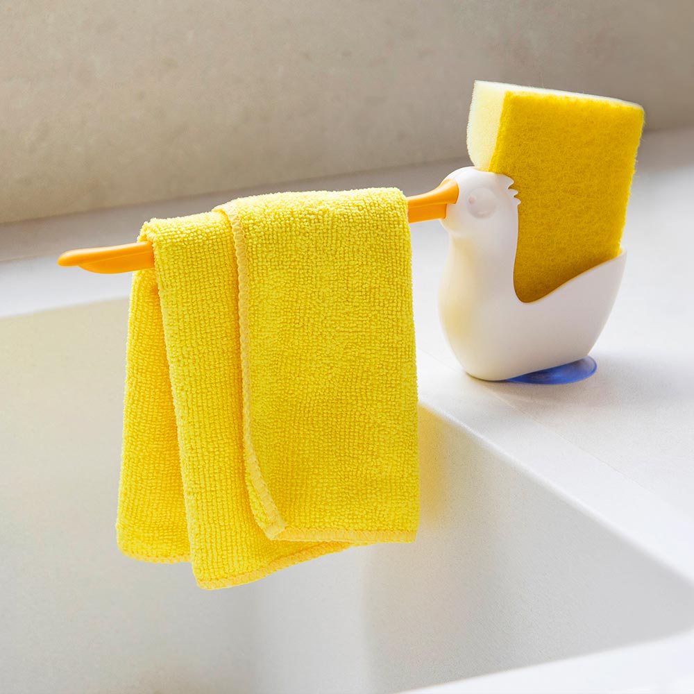 Pelix Pelican - Dishcloth and and Sponge Holder