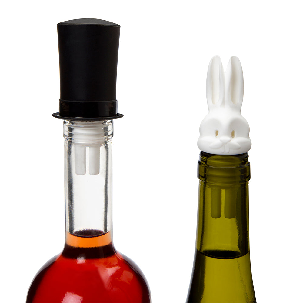 Barney - Wine Pourer and Stopper Set