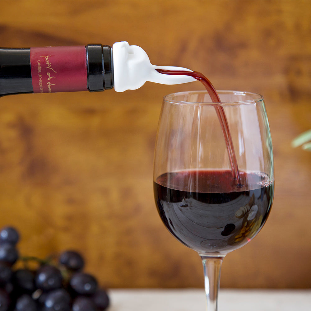 Barney - Wine Pourer and Stopper Set