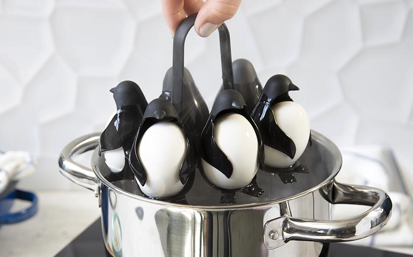 Egguins - Cook, Store & Serve Egg Holder