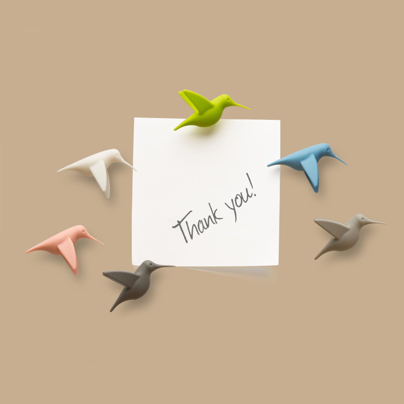 Hummingbird Message Magnet Set