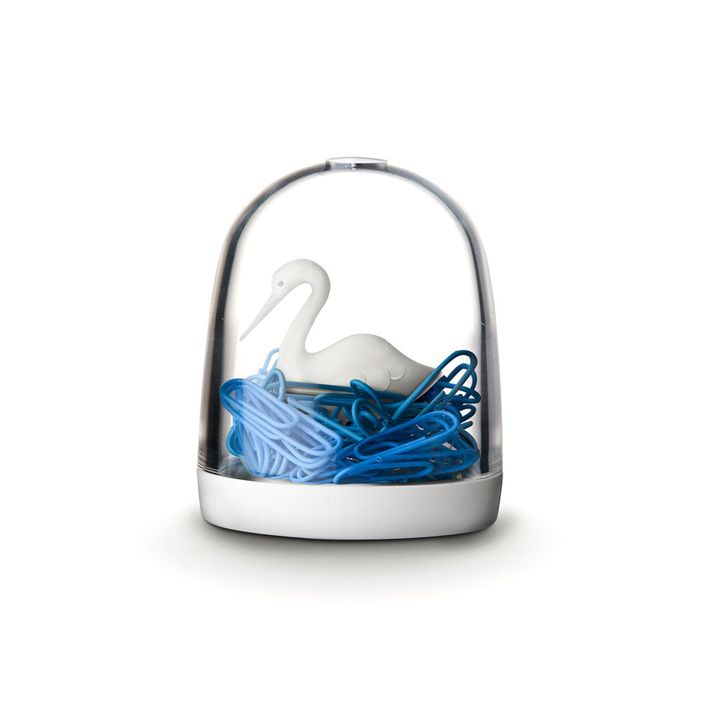 Swan in the Pond Paper Clip Holder
