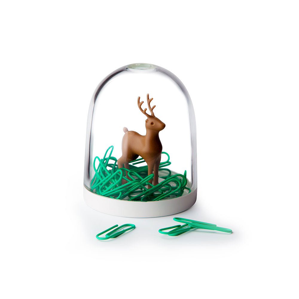 Deer in the Forest Paper Clip Holder