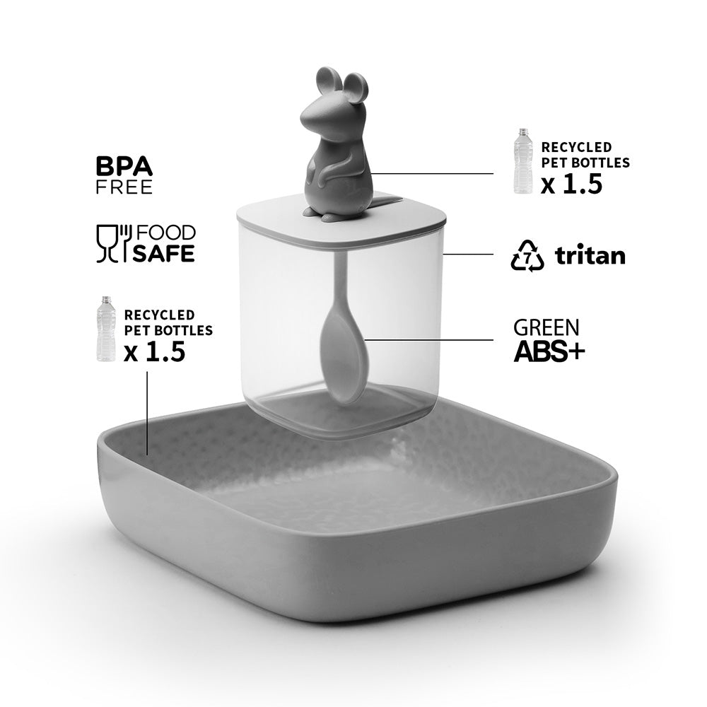 Lucky Mouse Seasoning Container Set