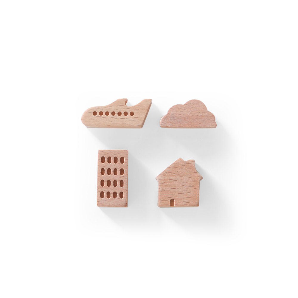 Small Ville (Town): Magnet (Beech)