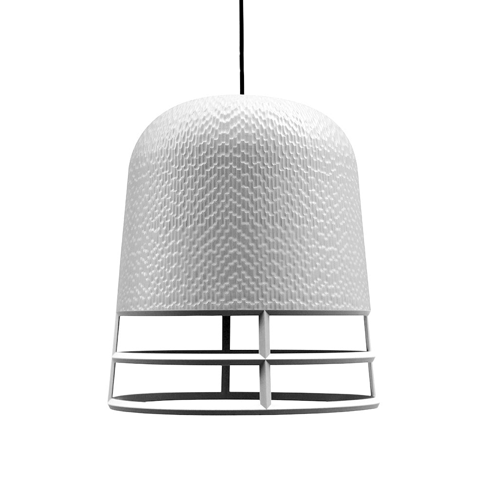 Large Carver Lamp Wireframe