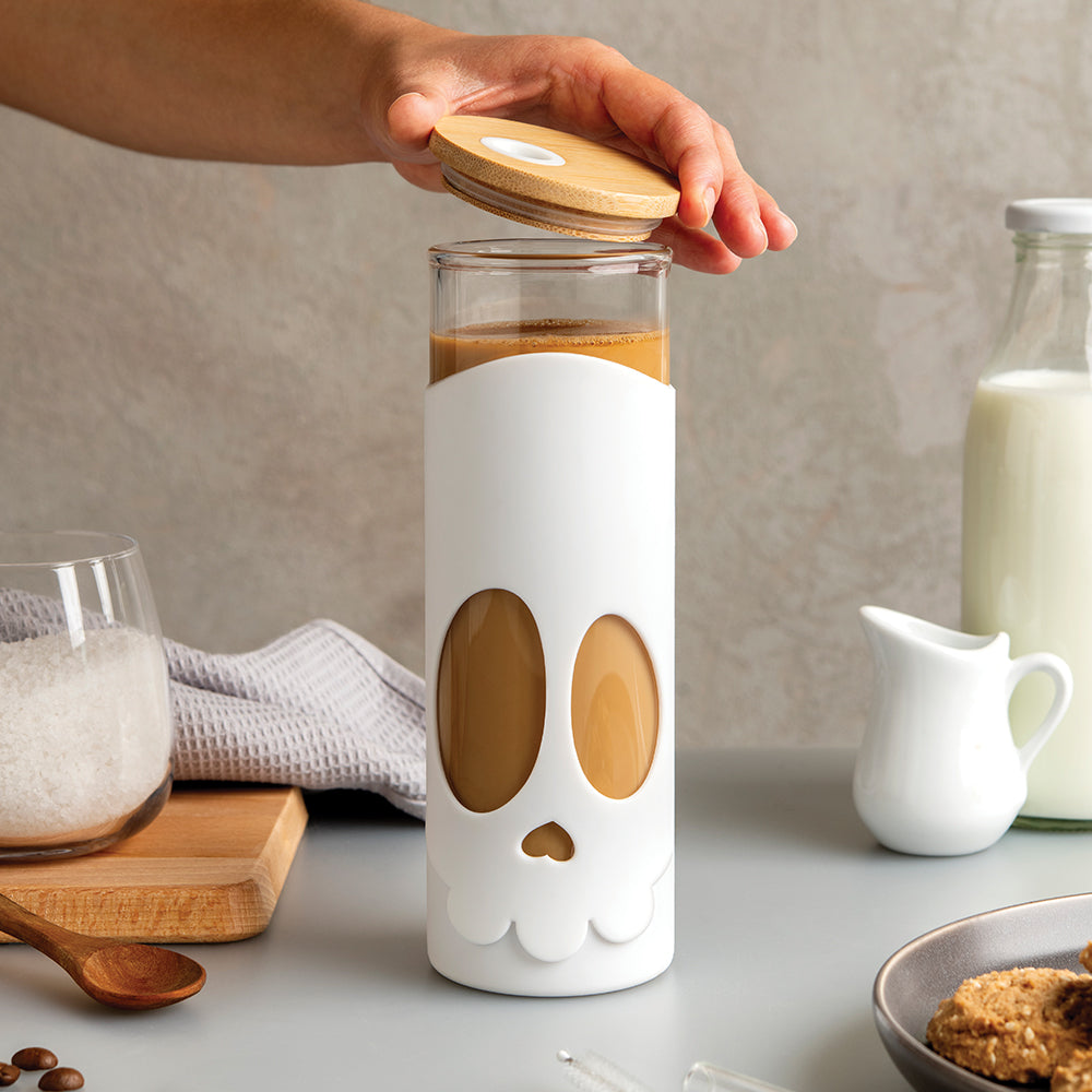 Bonesy - Tumbler with 2 Straws