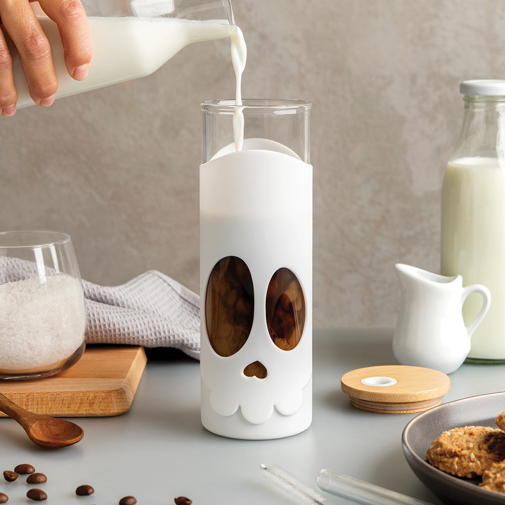 Bonesy - Tumbler with 2 Straws