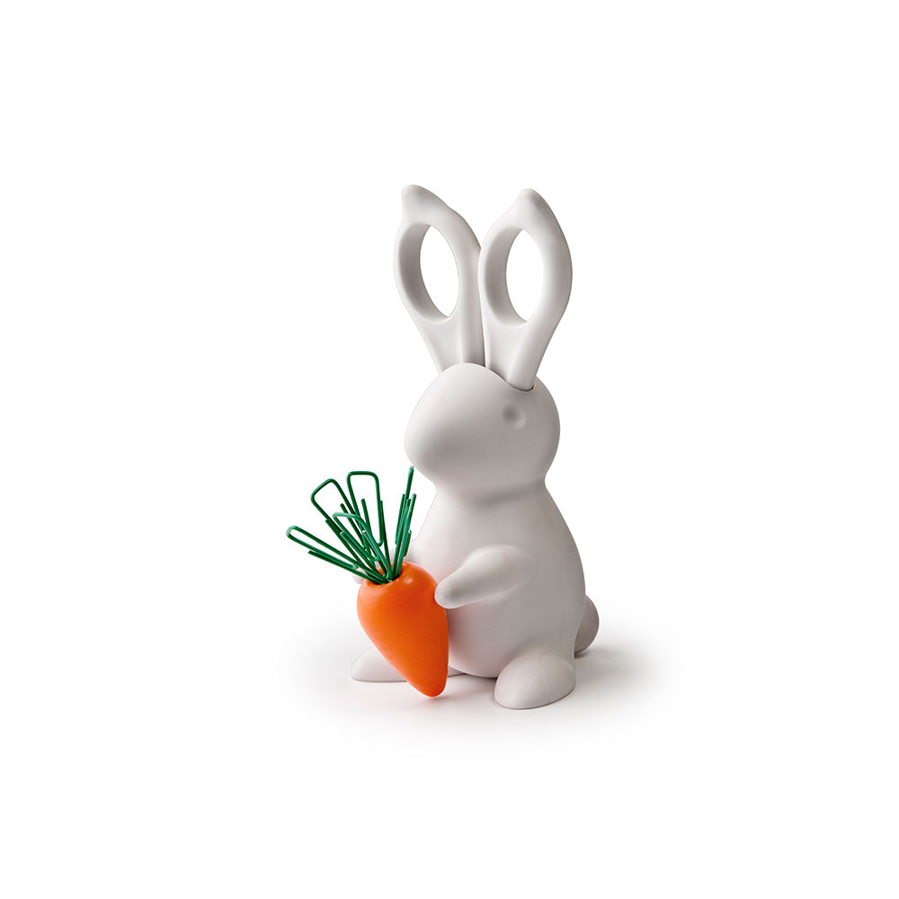 Desk Bunny Scissors & Paper Clip Holder