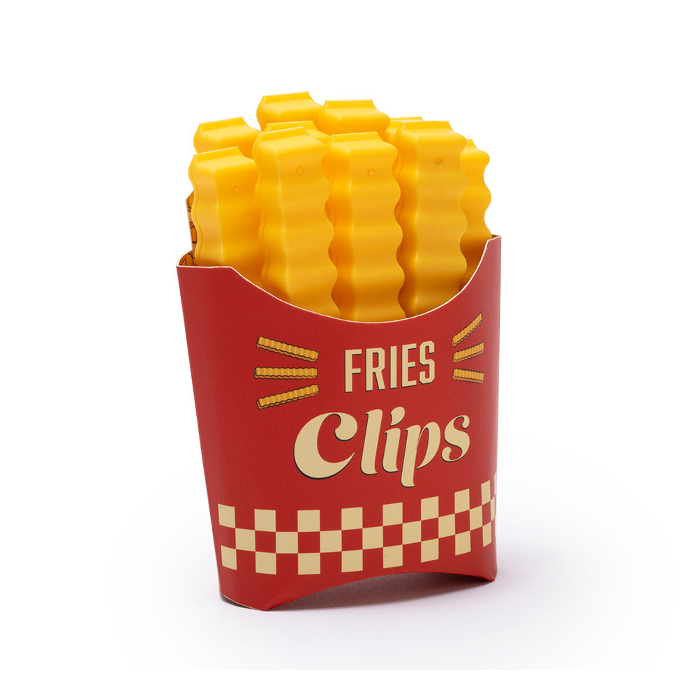 Fries Clips - 12 Bag Clips in a Magnetic Box