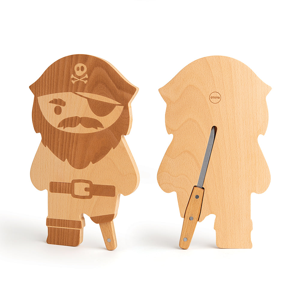 Pirate Board - Cutting Board & Knife