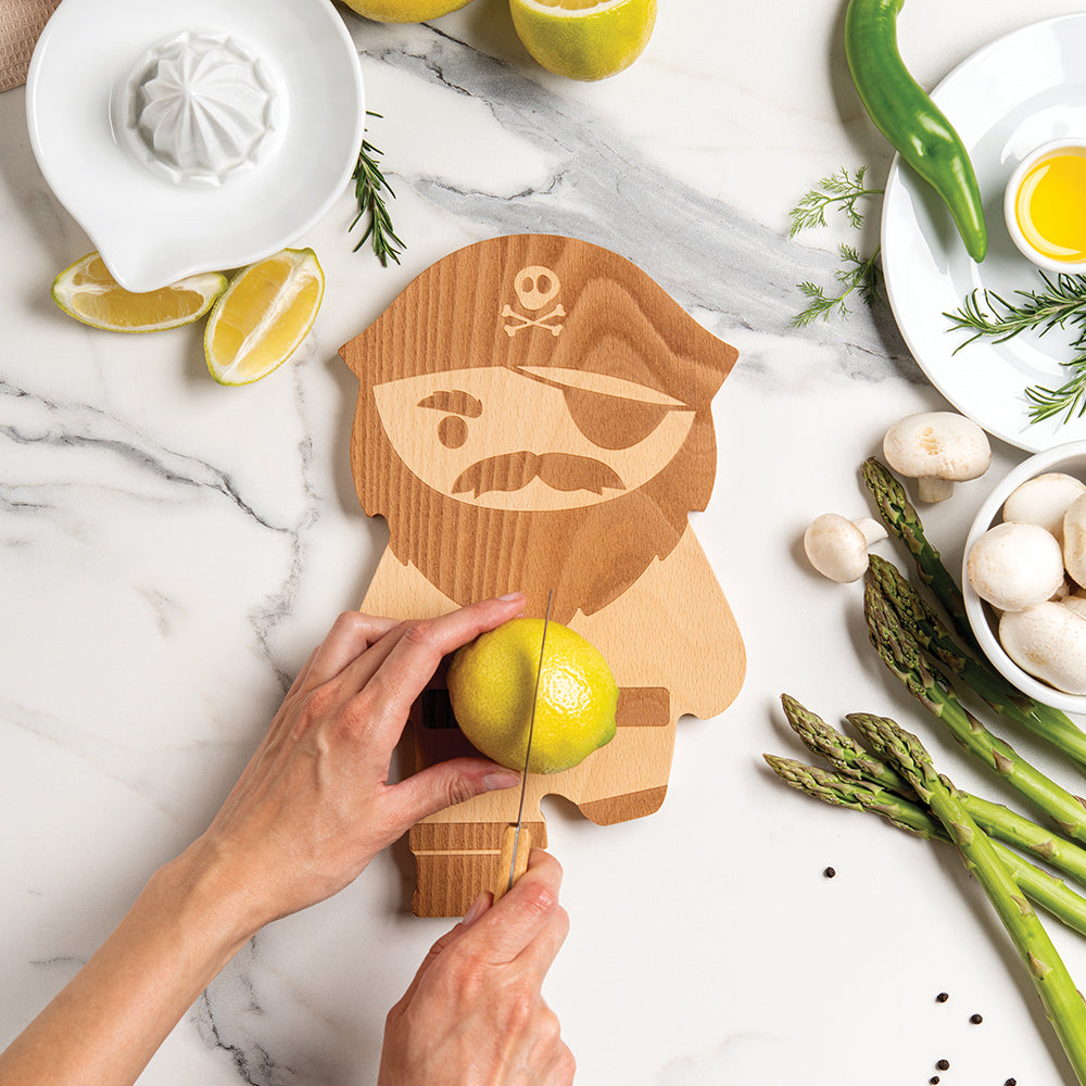 Pirate Board - Cutting Board & Knife