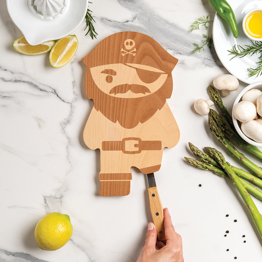 Pirate Board - Cutting Board & Knife