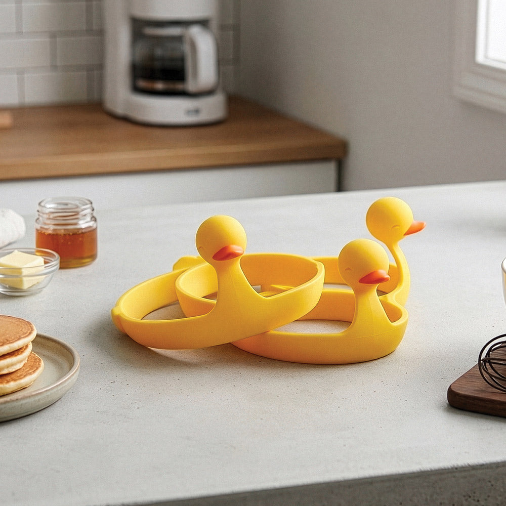 Sunny Side Duck - Egg Rings (Set of 3)
