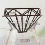 Diamond Wireframe Pour Over Coffee Dripper