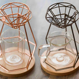 Diamond Wireframe Pour Over Coffee Stand