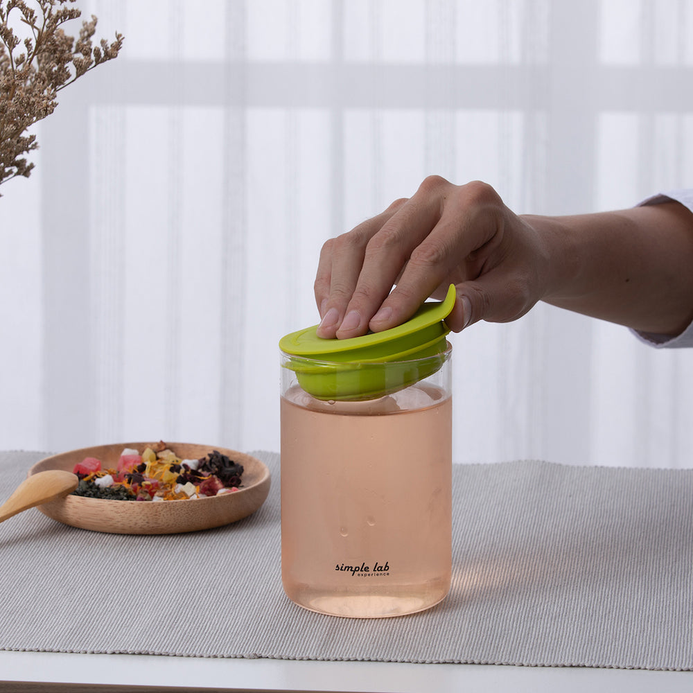 Jello Cold Brew Tea Infusing Glass