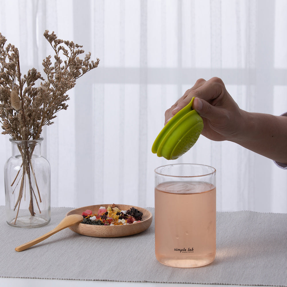 Jello Cold Brew Tea Infusing Glass