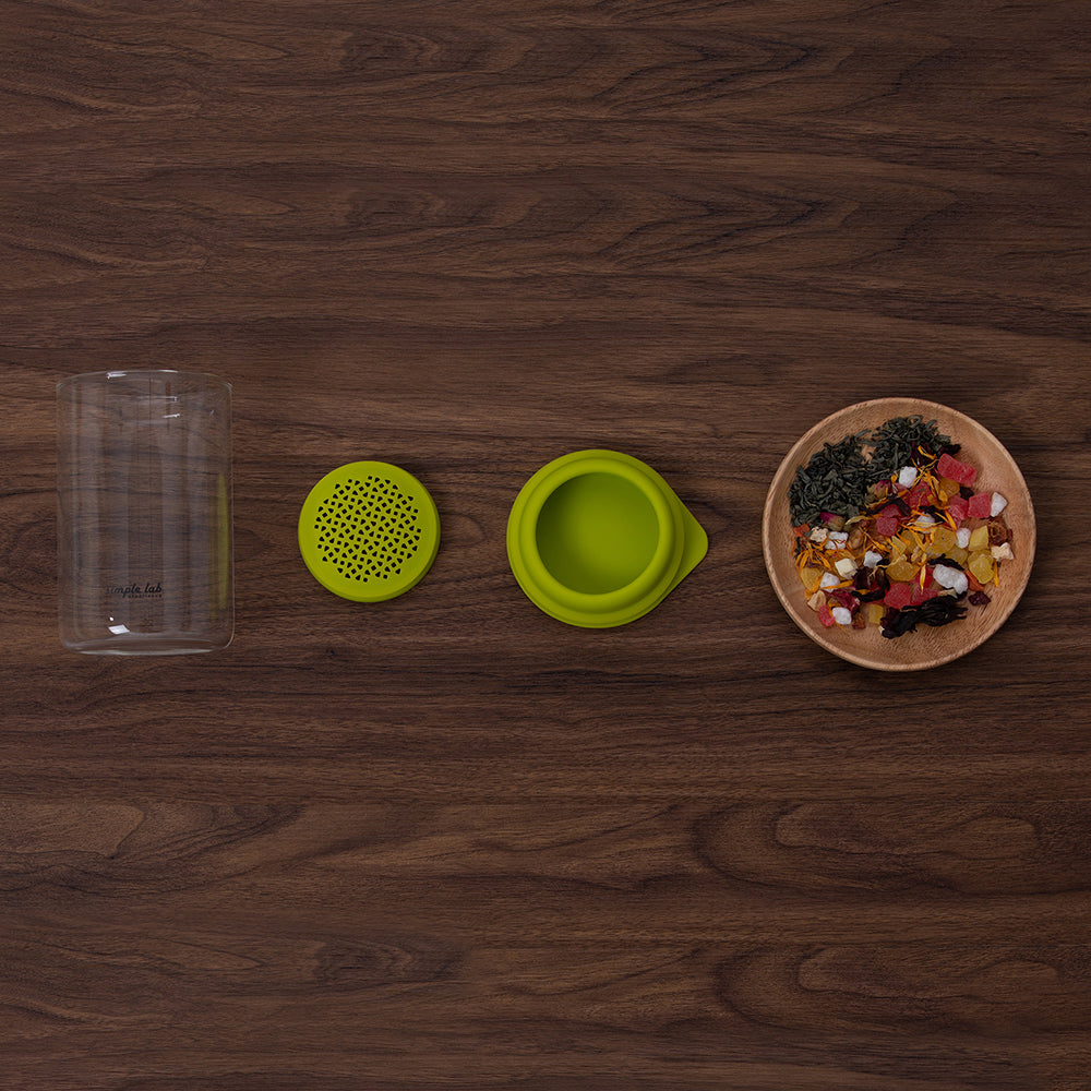 Jello Cold Brew Tea Infusing Glass