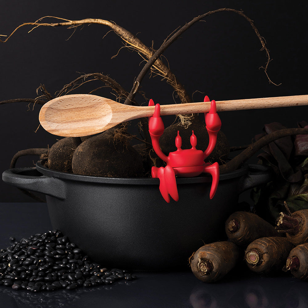 Red - Spoon Holder and Steam Releaser