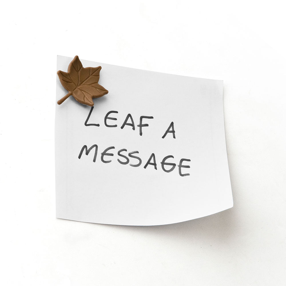 Leaf a Message Magnet Set