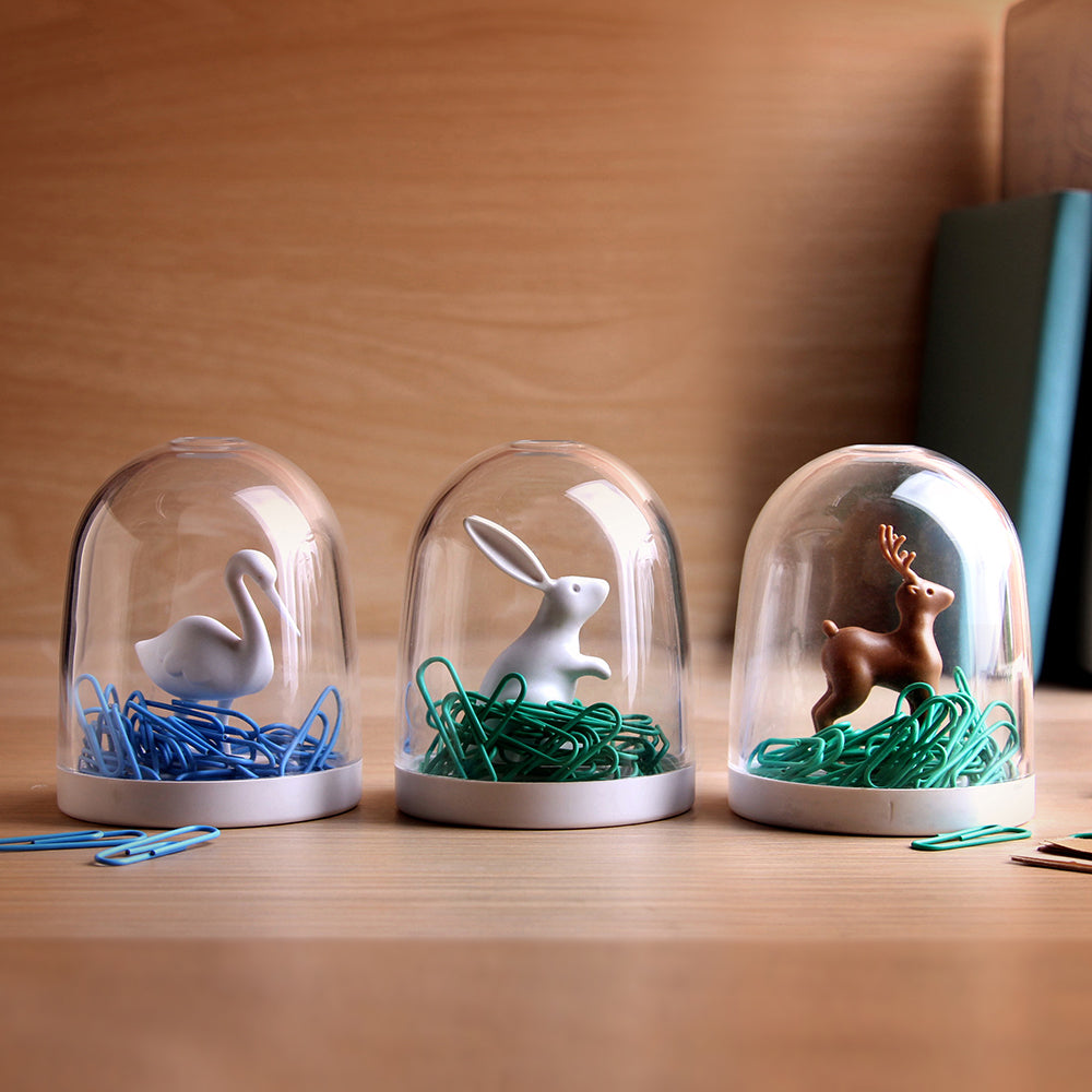 Swan in the Pond Paper Clip Holder