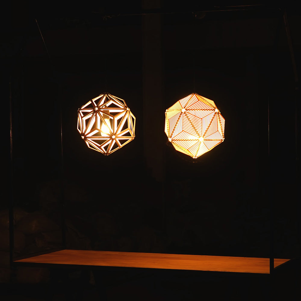 Icosa Stripe Pendant Lamp