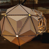 Icosa Stripe Pendant Lamp