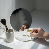 Summer Sunset Mirror and Accessory Tray