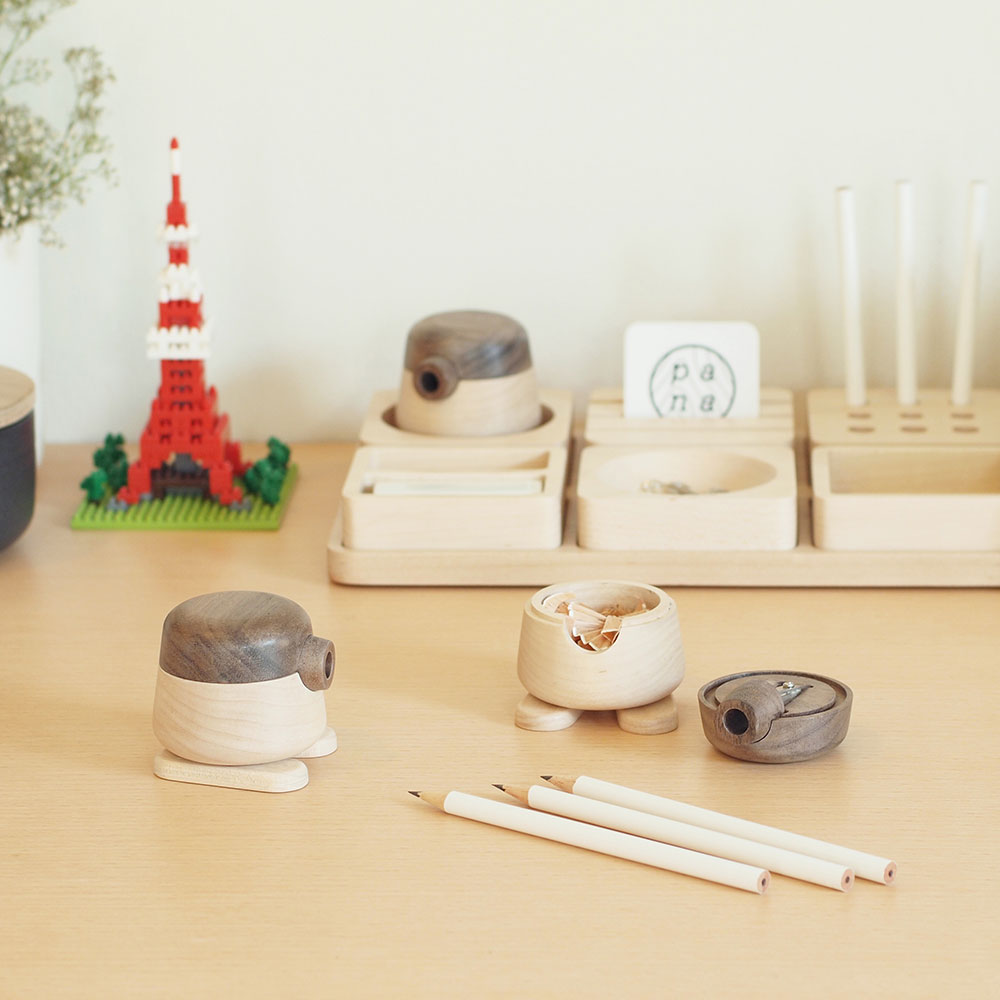 Bot: Pencil Sharpener (Maple and Walnut)