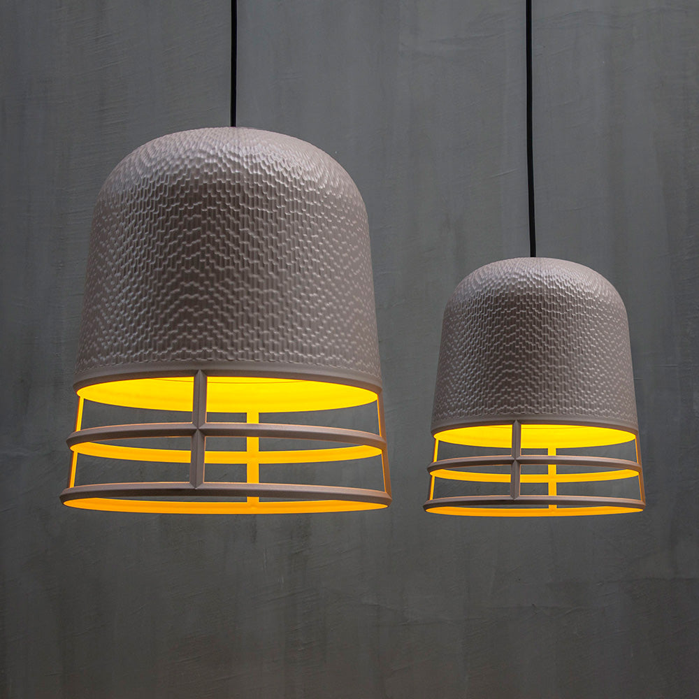 Large Carver Lamp Wireframe