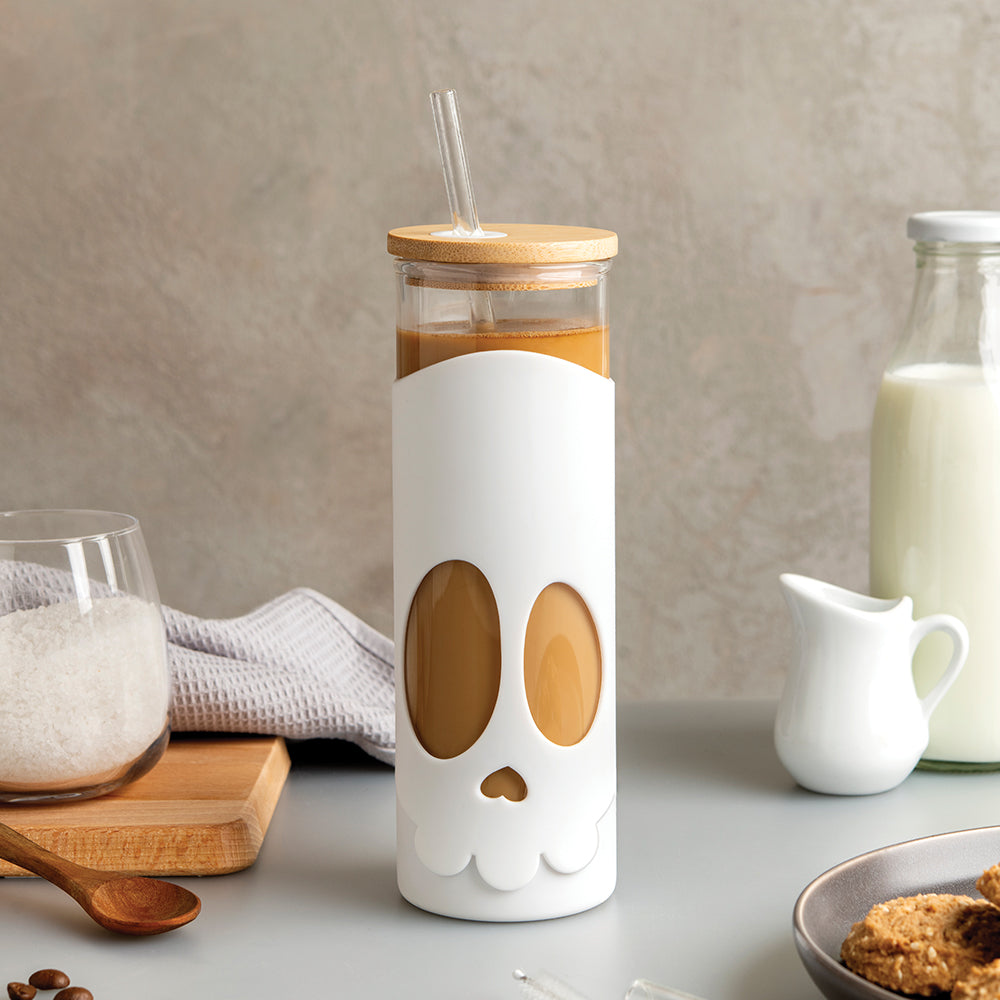 Bonesy - Tumbler with 2 Straws