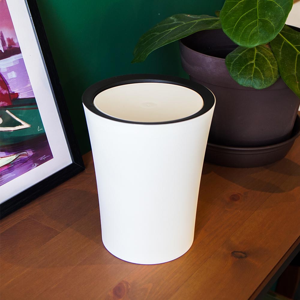 Mini Round Flip Bin