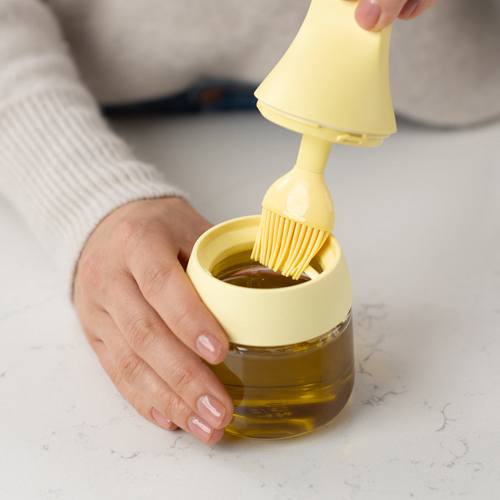 Oil Dispenser with Brush
