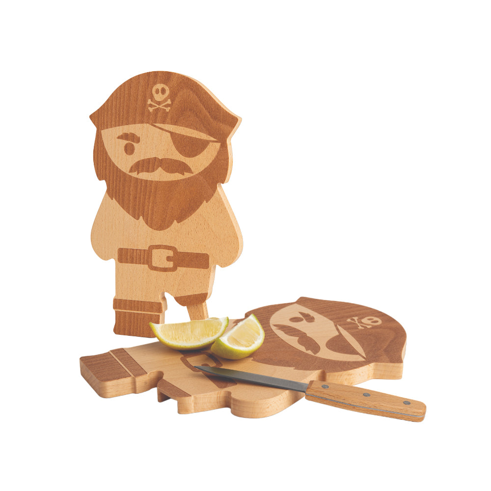 Pirate Board - Cutting Board & Knife
