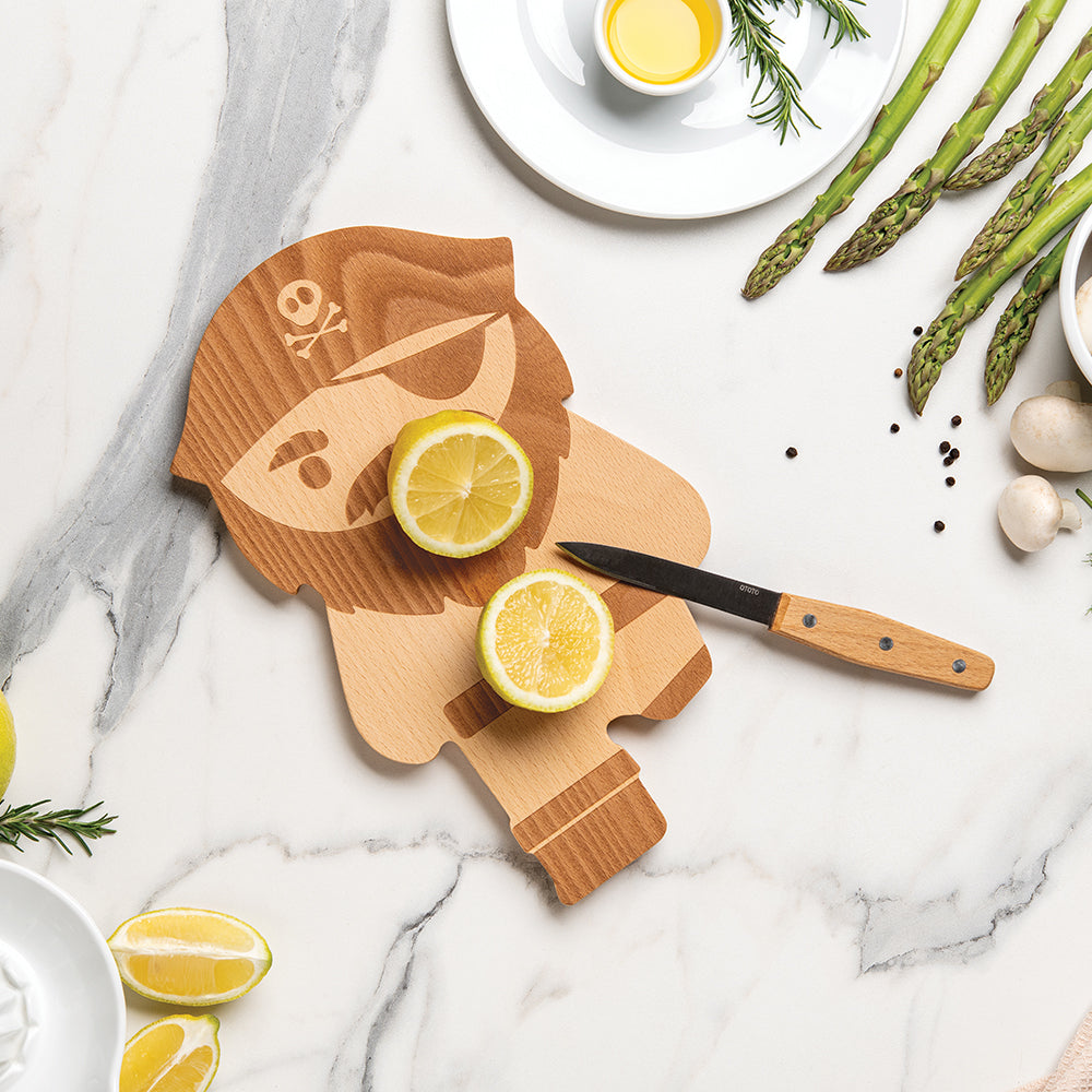 Pirate Board - Cutting Board & Knife