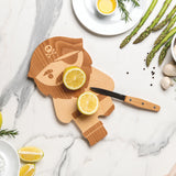 Pirate Board - Cutting Board & Knife